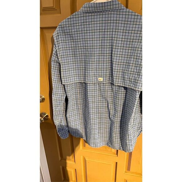 Vineyard Vines Men's Plaid Long Sleeve Button Down Harbor Shirt Blue Size Small - Picture 6 of 9
